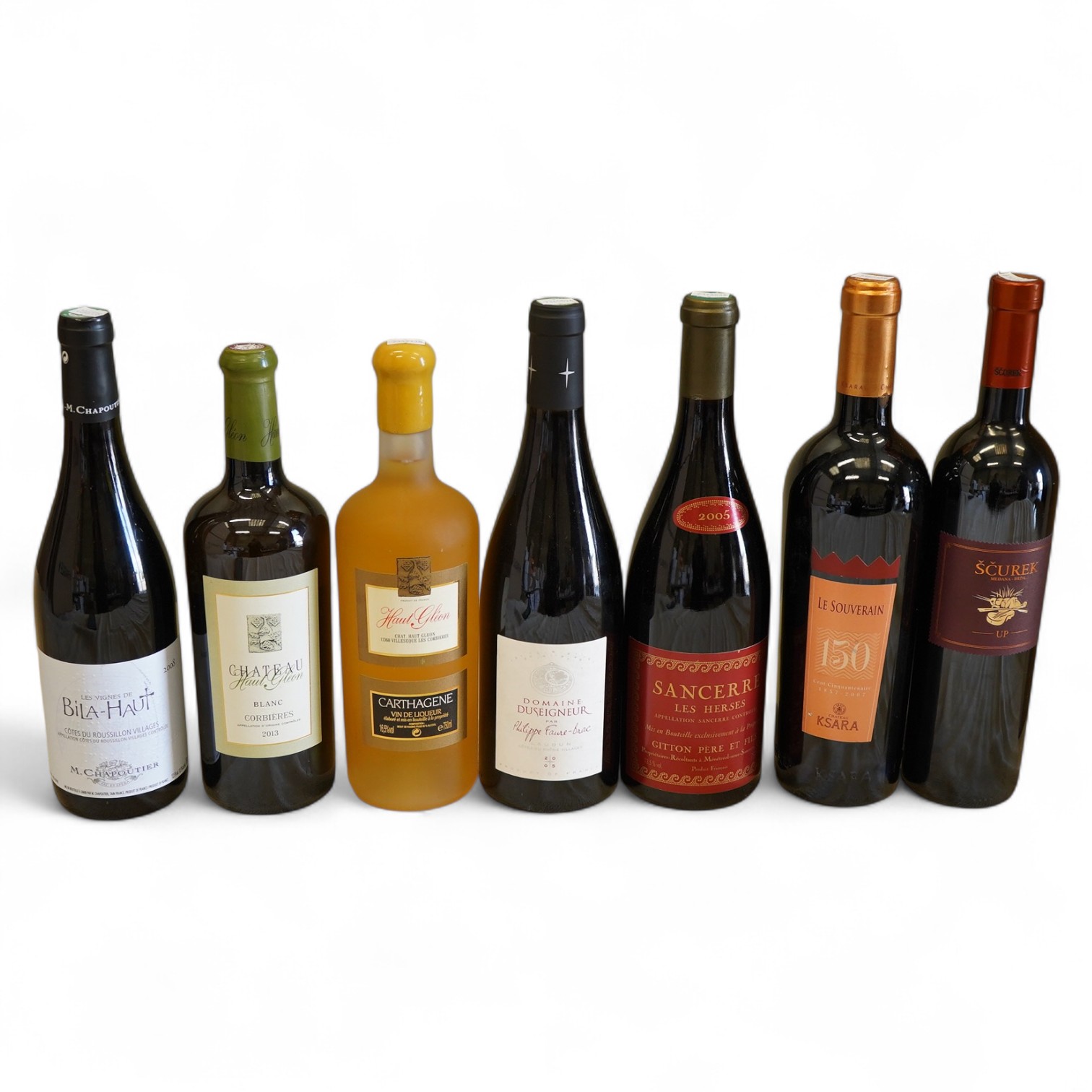 A mixed parcel of wine